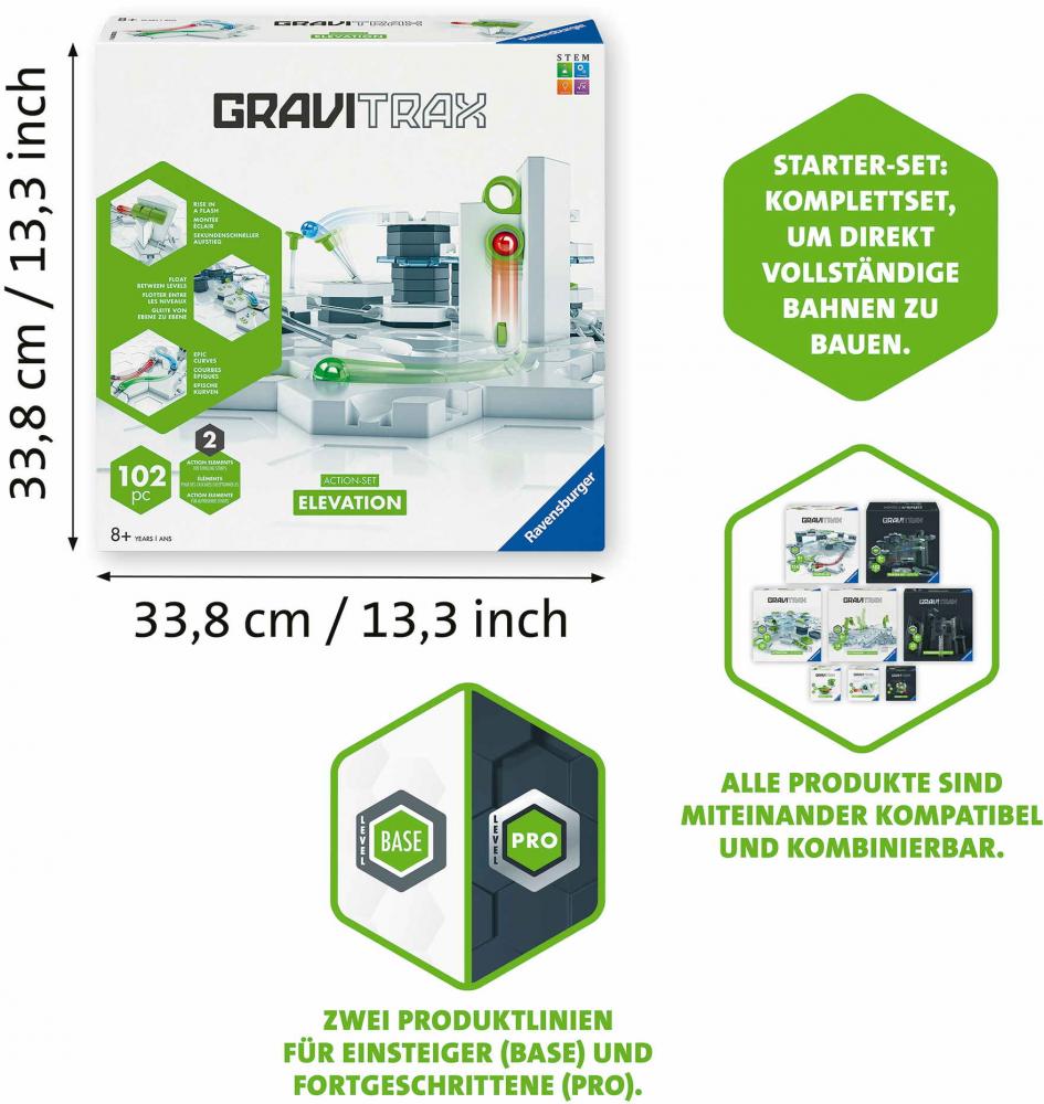 Ravensburger Kugelbahn GraviTrax Action-Set Elevation 12020011