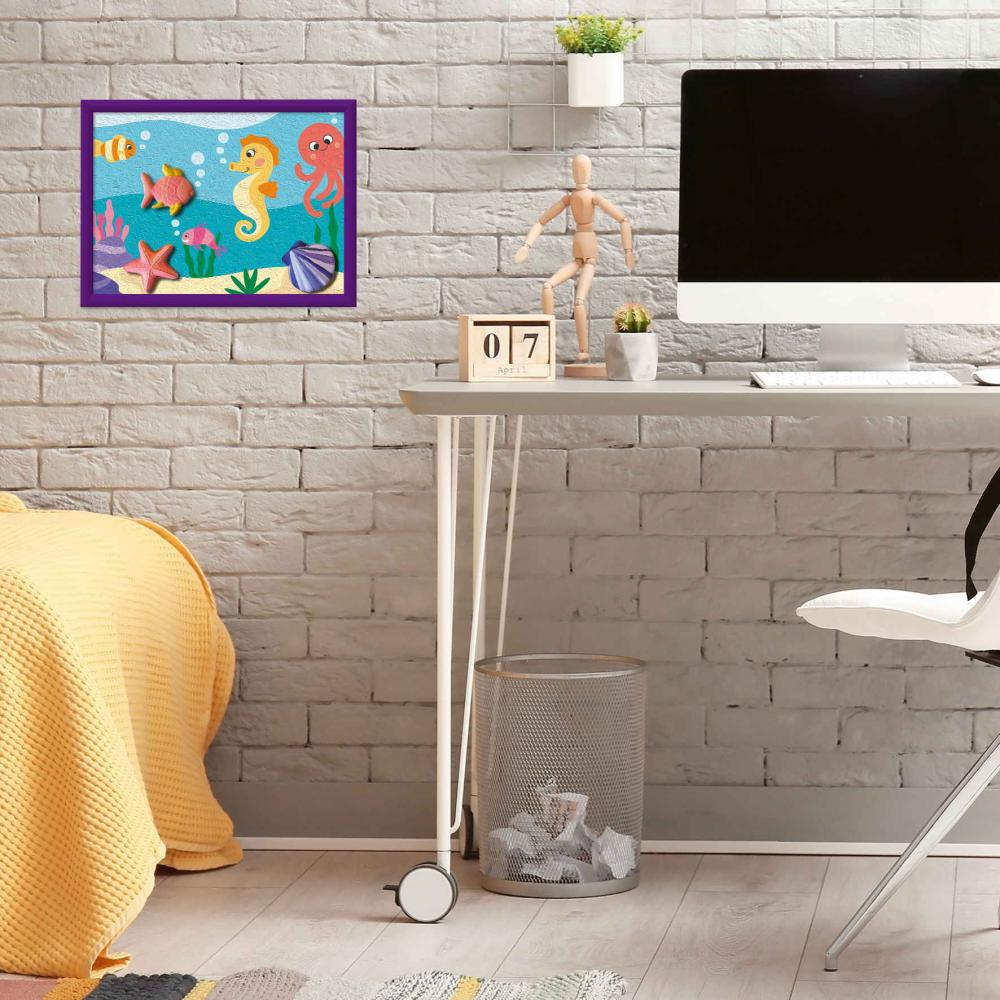 Ravensburger Malen nach Zahlen CREART mit Gips gießen Meeresfreunde 12023071