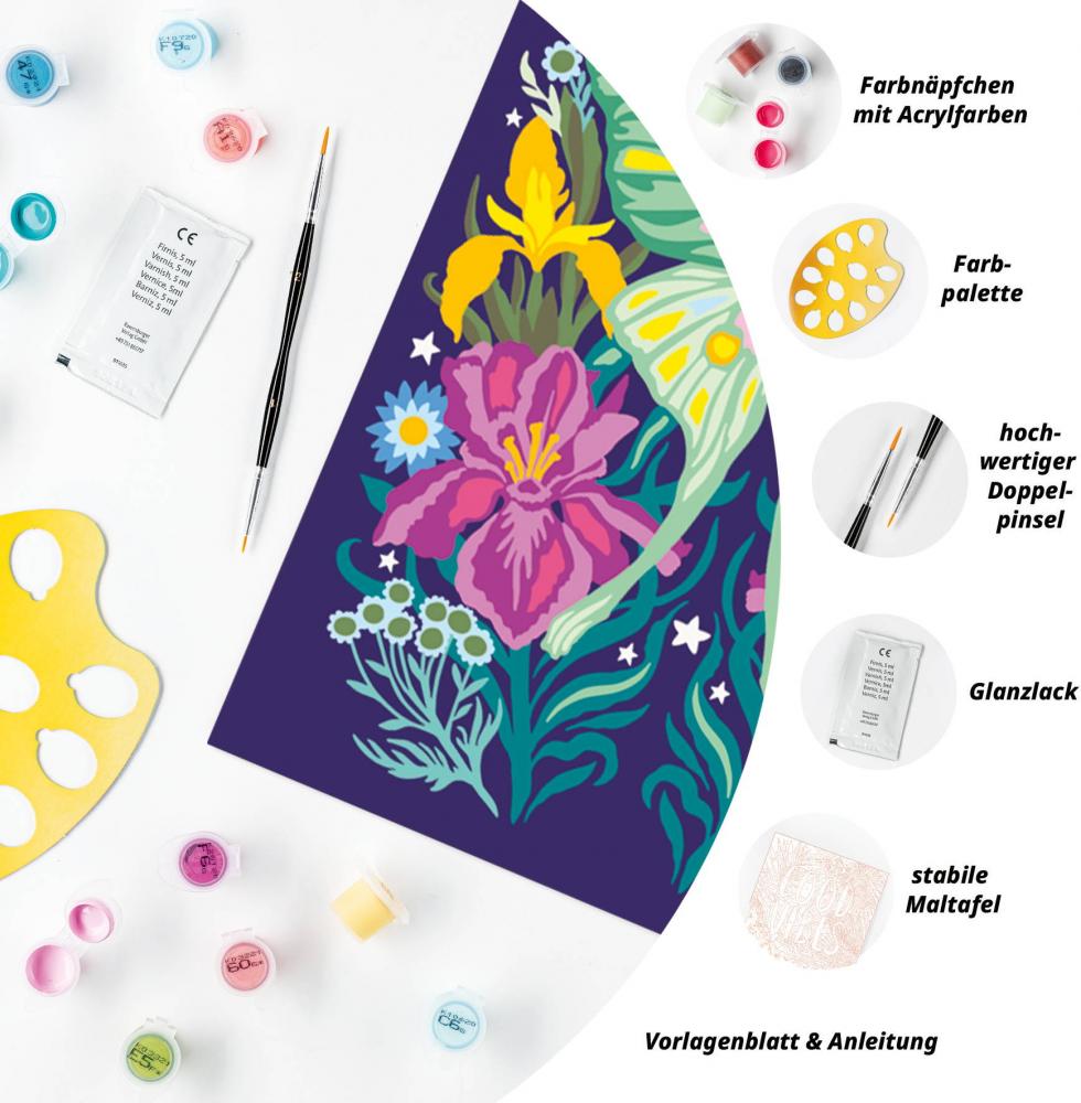 Ravensburger Malen nach Zahlen CREART Trend Serie C Pixie Cold Luna-Motte 12023096