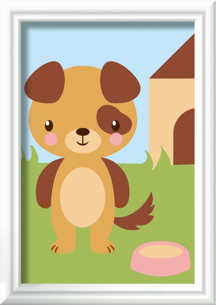 Ravensburger Malen nach Zahlen CREART Serie F Süßer Hund 12023104 12023104