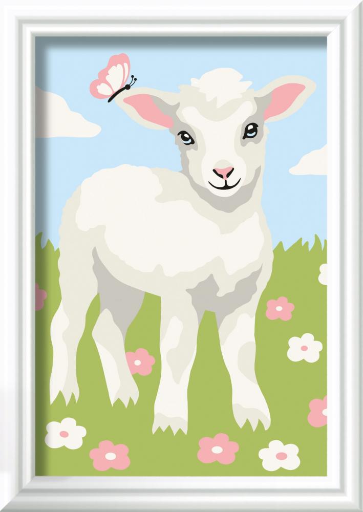 Ravensburger Malen nach Zahlen CREART Serie F Süßes Lämmchen 12023105 12023105