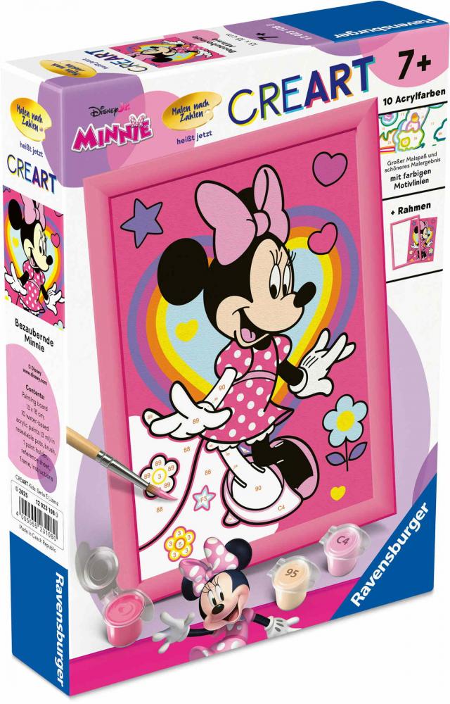 Ravensburger Malen nach Zahlen CREART Sonderserie E Bezaubernde Minnie 12023108 12023108