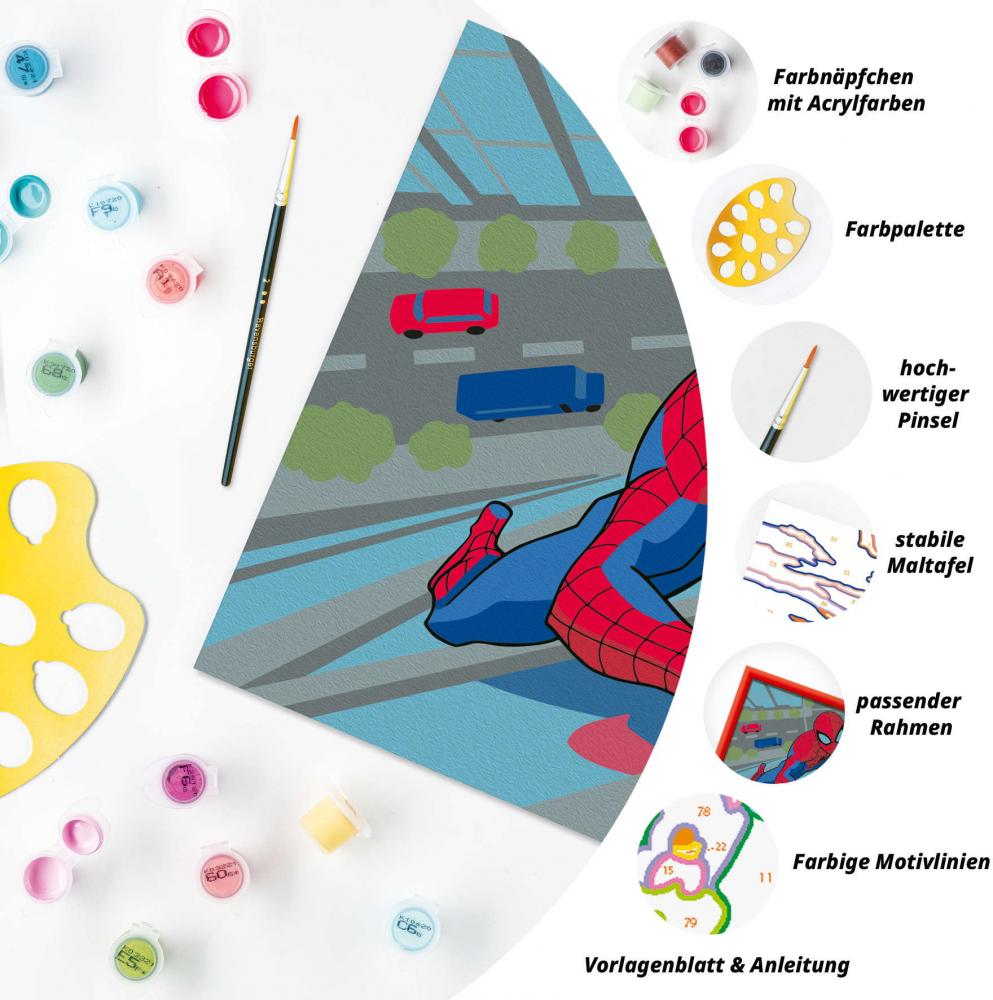 Ravensburger Malen nach Zahlen CREART Sonderserie E Der legendäre Spider-Man 12023109 12023109