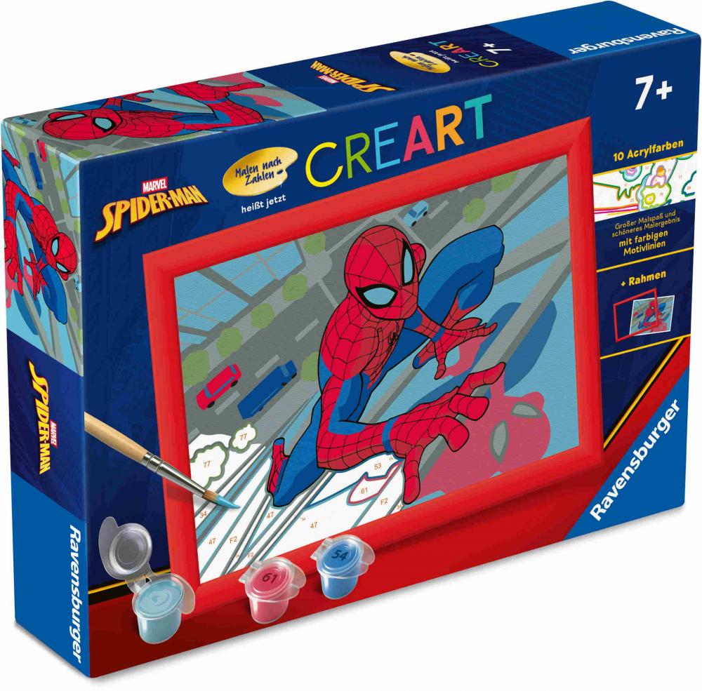 Ravensburger Malen nach Zahlen CREART Sonderserie E Der legendäre Spider-Man 12023109 12023109