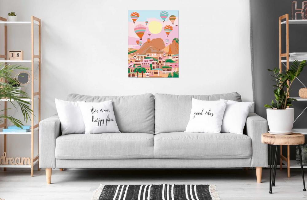 Ravensburger Malen nach Zahlen CREART CANVAS Collection Leinwand Kappadokien 12023112