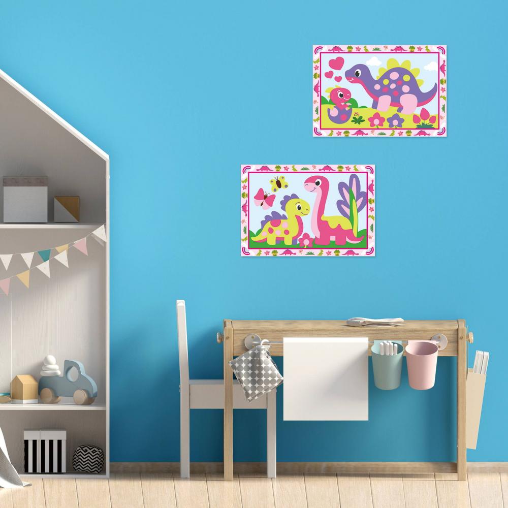 Ravensburger Malen nach Zahlen CREART Junior Bunte Dinosaurier 12023113