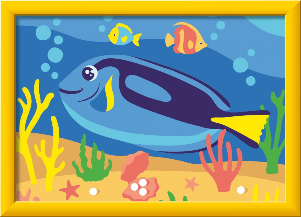 Ravensburger Malen nach Zahlen CREART Sonderserie E Doktorfisch 12023117 12023117