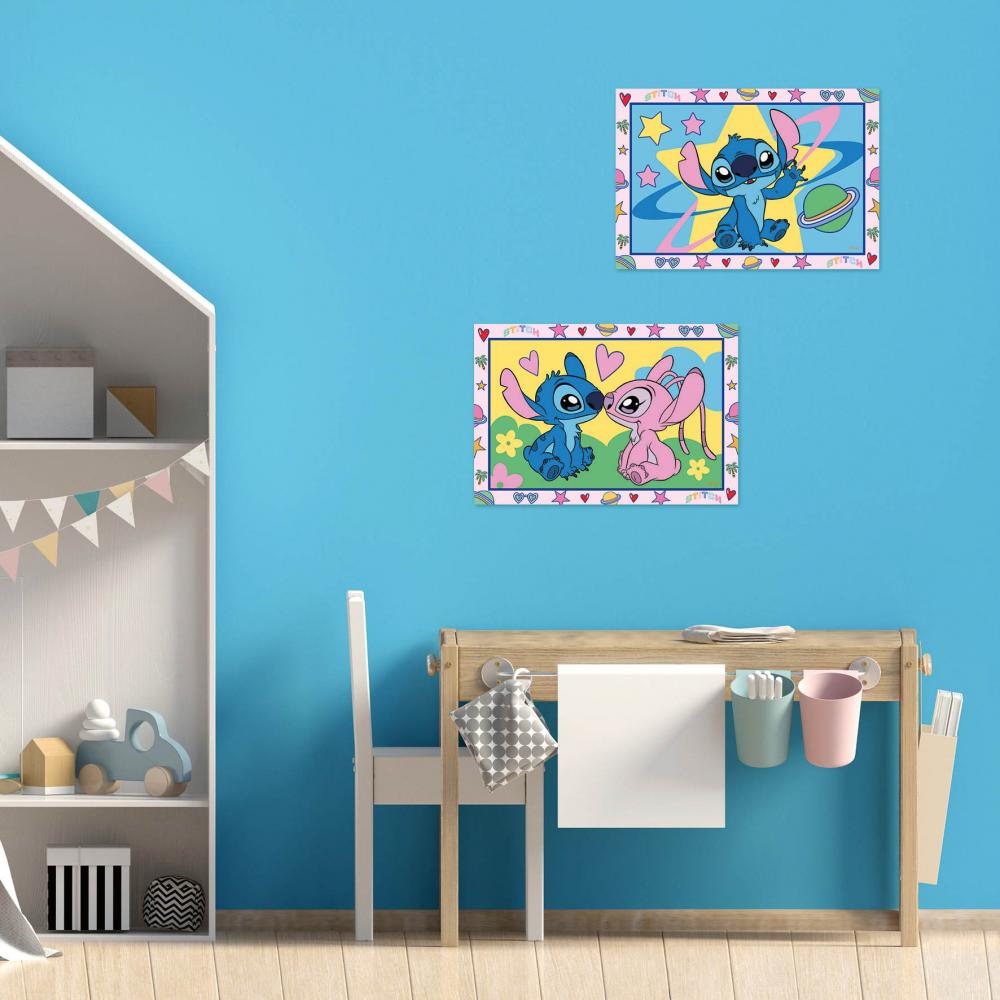 Ravensburger Malen nach Zahlen CREART Junior Stitch & Angel 12023123