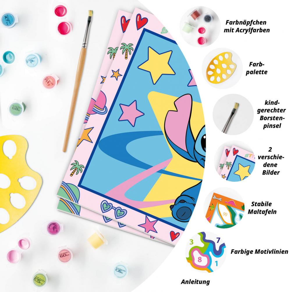 Ravensburger Malen nach Zahlen CREART Junior Stitch & Angel 12023123