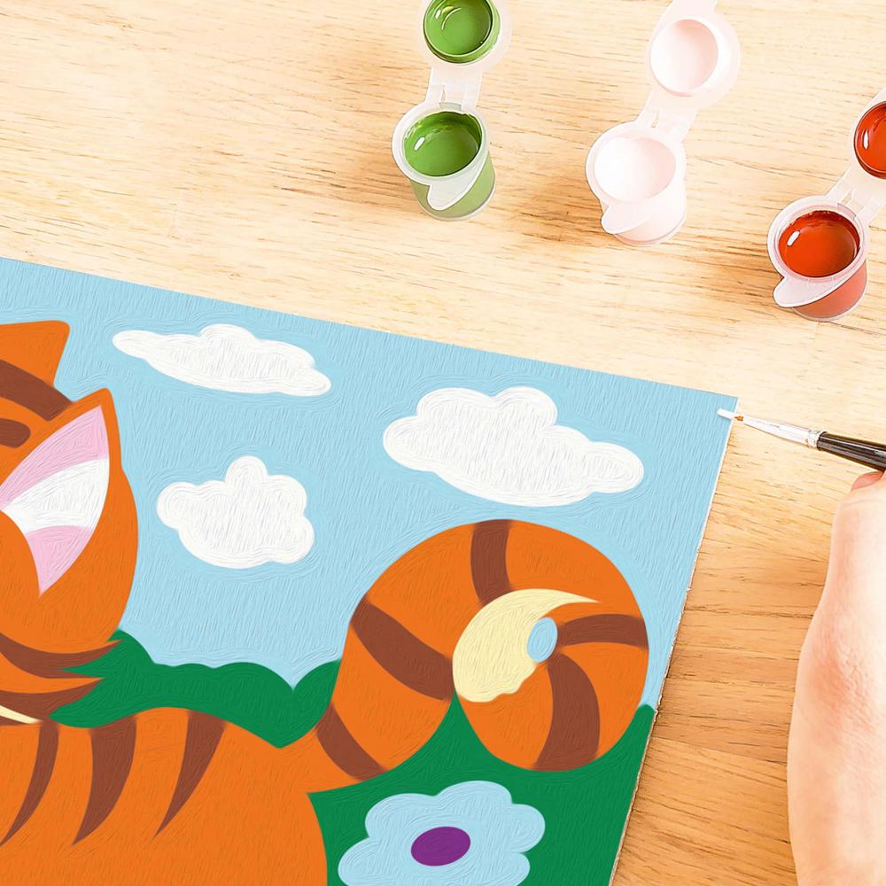 Ravensburger Malen nach Zahlen CREART Serie E Kätzchen im Garten 12023126 12023126