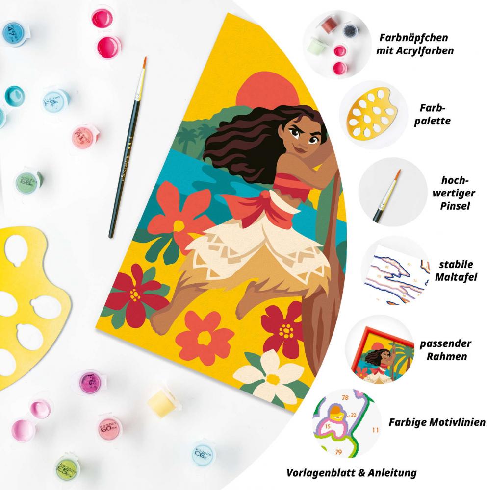Ravensburger Malen nach Zahlen CREART Serie D Character Disney Vaiana's Abenteuer 12023132