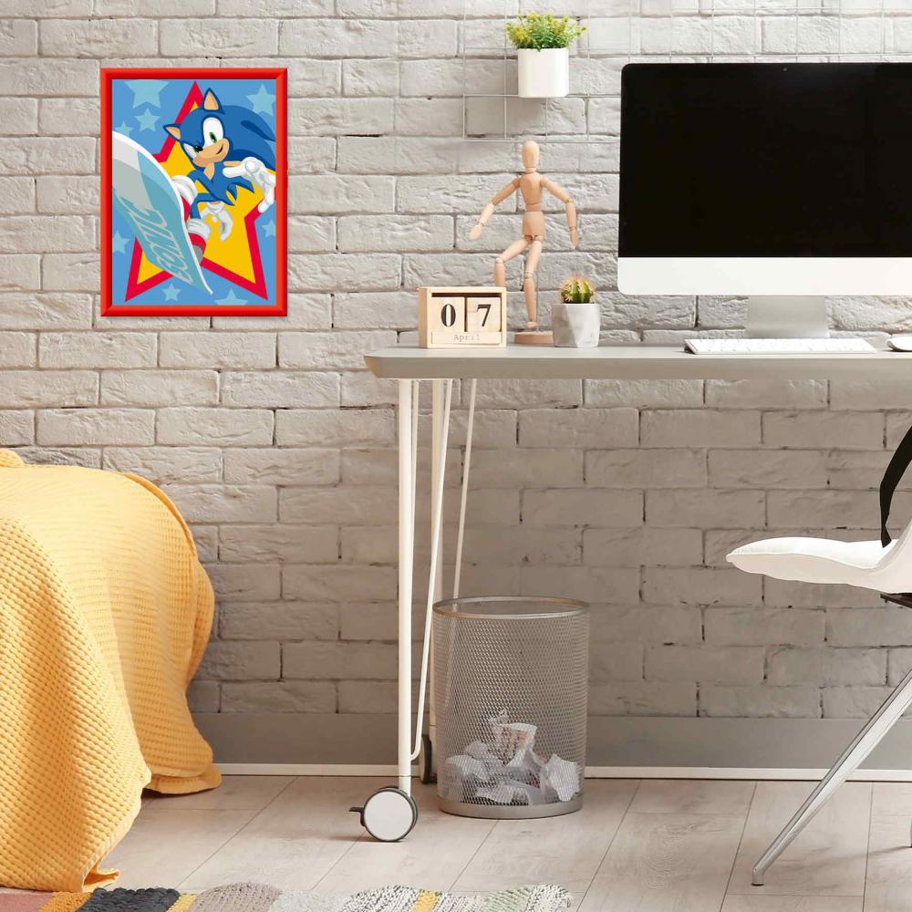 Ravensburger Malen nach Zahlen CREART Serie D Character Rasender Sonic 12023133