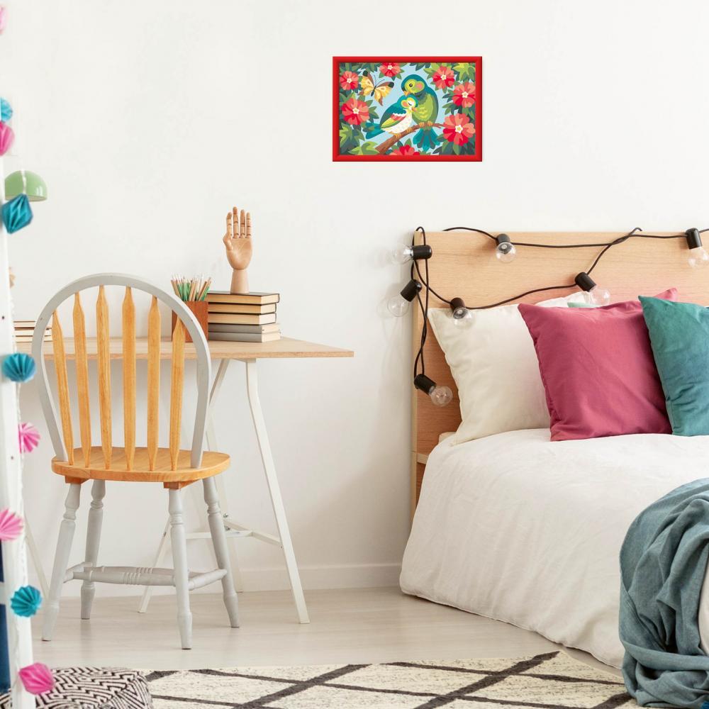 Ravensburger Malen nach Zahlen CREART Serie C Bunte Vögel 12023134 12023134