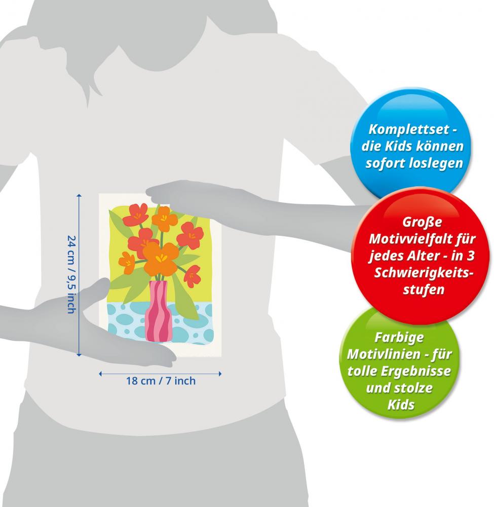 Ravensburger Malen nach Zahlen CREART Trend Serie D Oleander 12023137 12023137