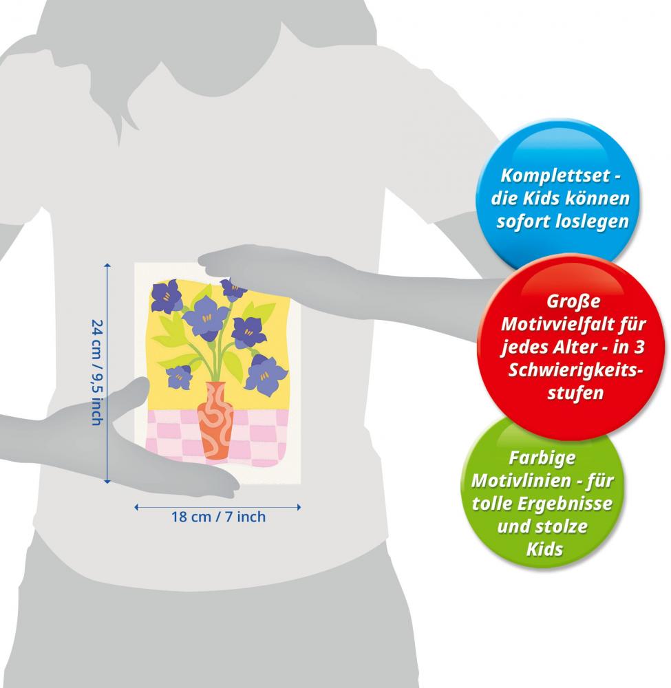 Ravensburger Malen nach Zahlen CREART Trend Serie D Blauglöckchen 12023139 12023139