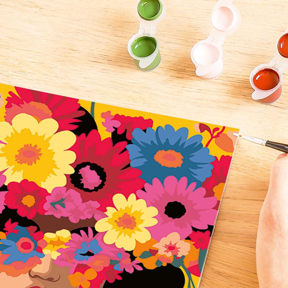 Ravensburger Malen nach Zahlen CREART Trend Serie C Blühende Schönheit 12023147