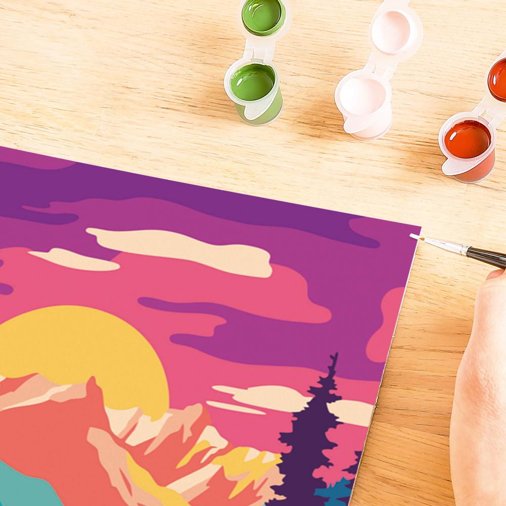 Ravensburger Malen nach Zahlen CREART Trend Serie C National Park 12023148