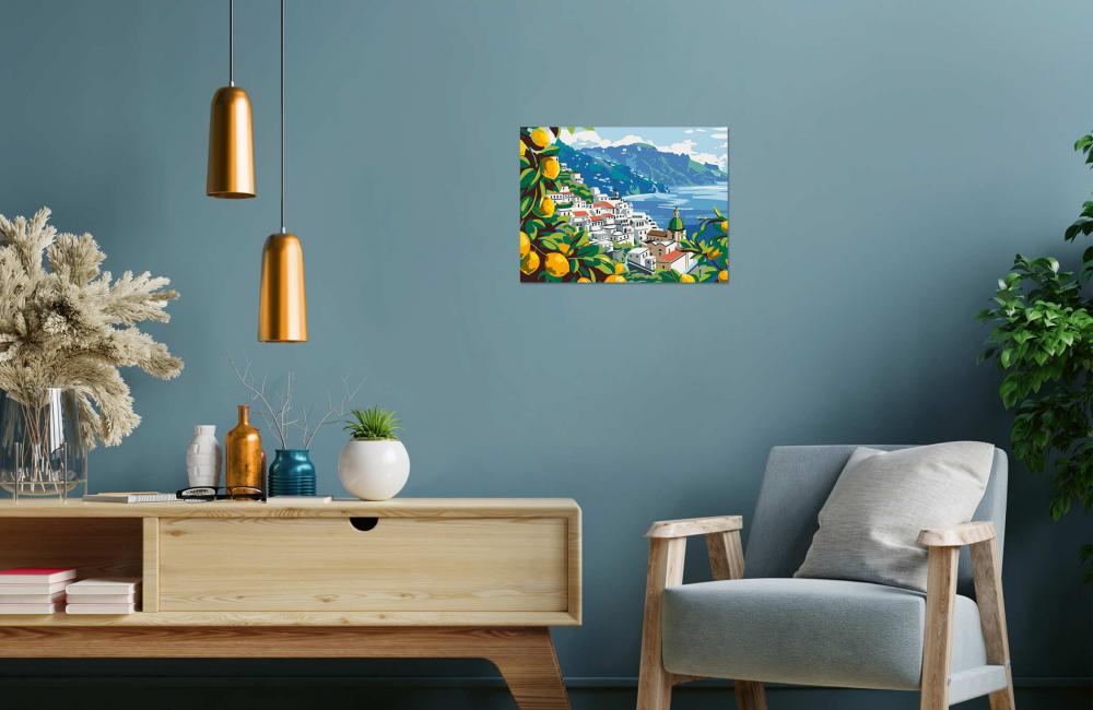 Ravensburger Malen nach Zahlen CREART Premium Serie B Adults Premium Amalfiküste 12023149 12023149