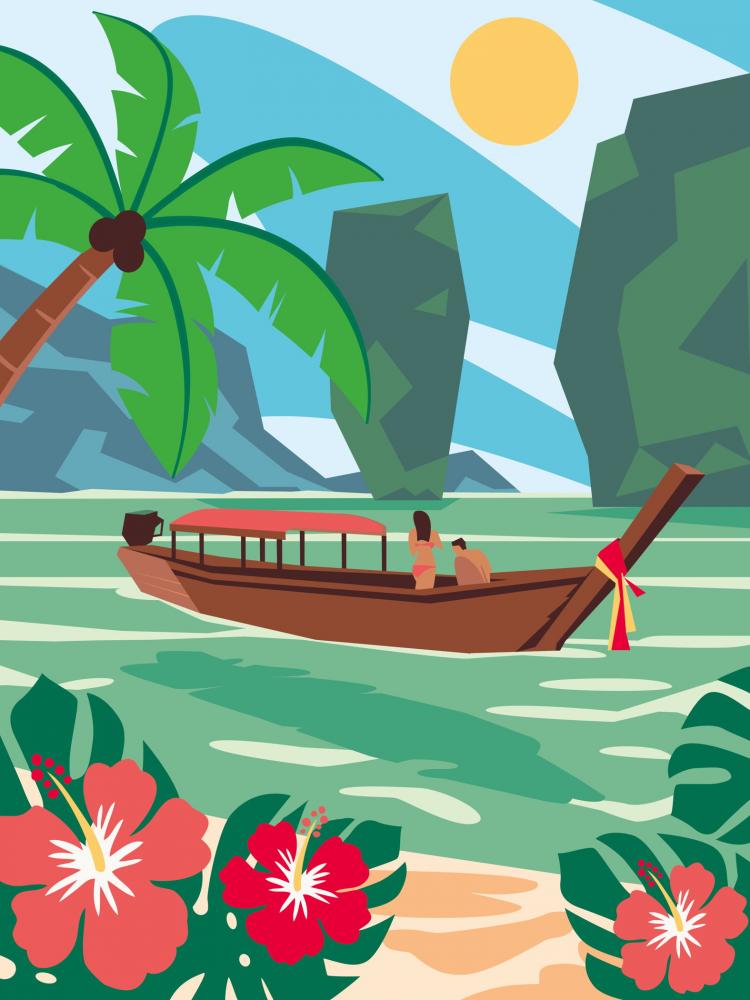 Ravensburger Malen nach Zahlen CREART Premium Serie B Adults Premium Phuket 12023150 12023150