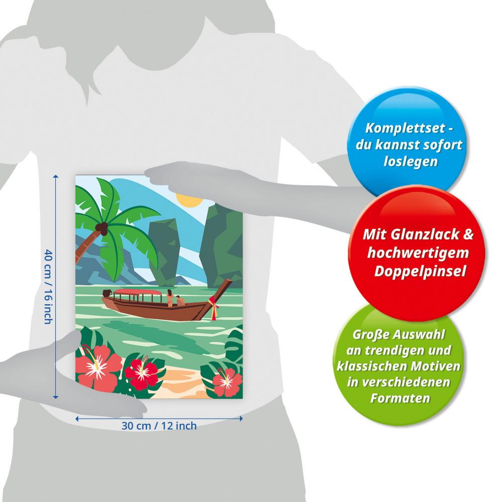 Ravensburger Malen nach Zahlen CREART Premium Serie B Adults Premium Phuket 12023150 12023150