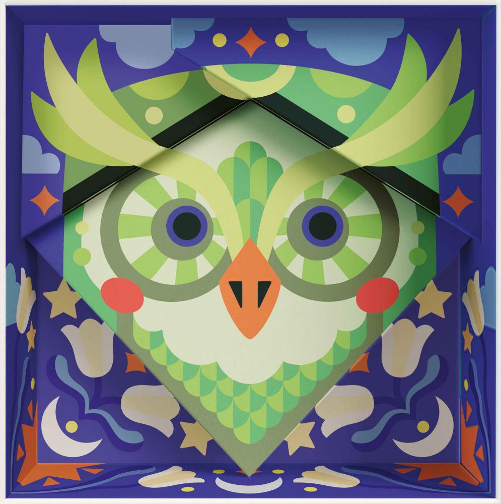 Ravensburger Malen nach Zahlen CREART Do it together Eule 12023153