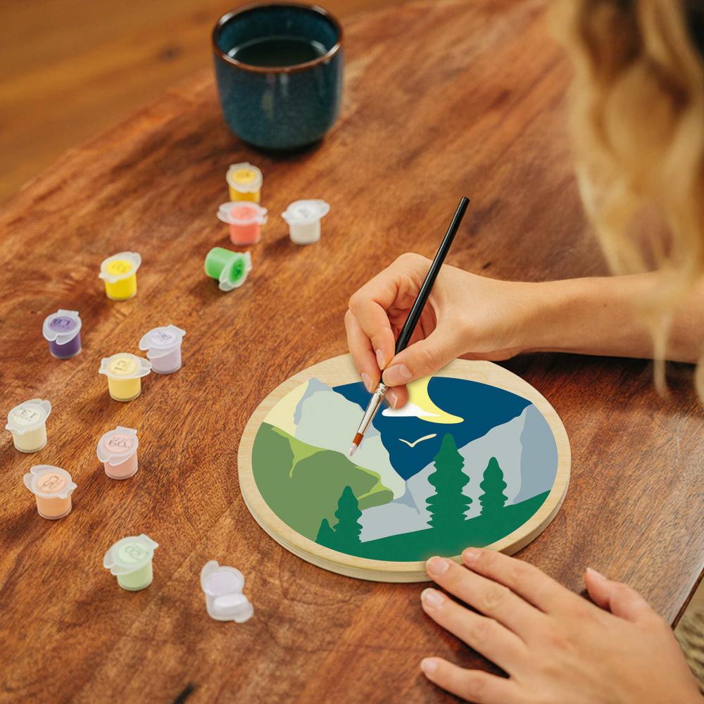 Ravensburger Malen nach Zahlen CREART Wooden Stille Natur 12023156