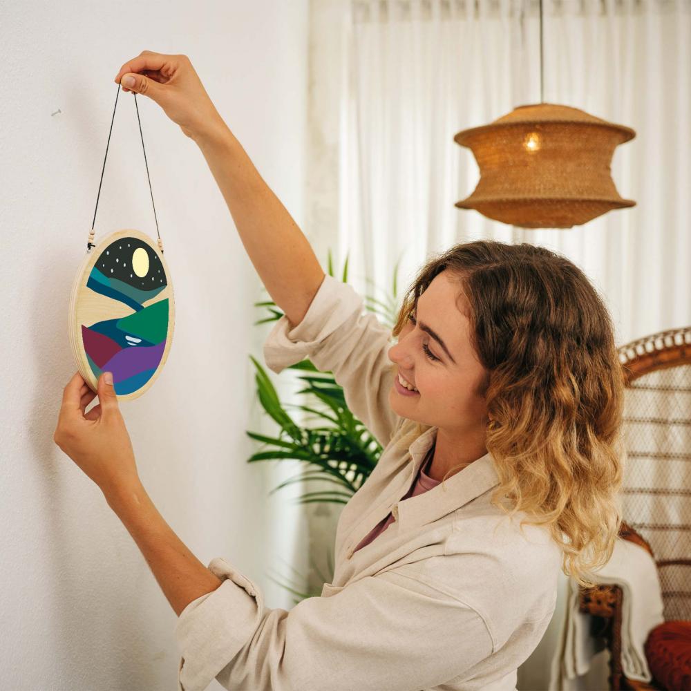 Ravensburger Malen nach Zahlen CREART Wooden Fluss der Natur 12023157