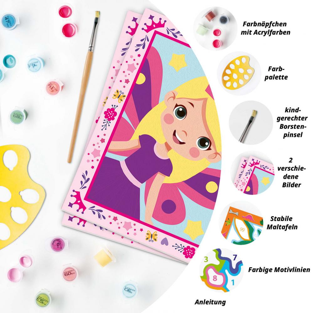 Ravensburger Malen nach Zahlen CREART Junior Feen-Prinzessinnen 12023166