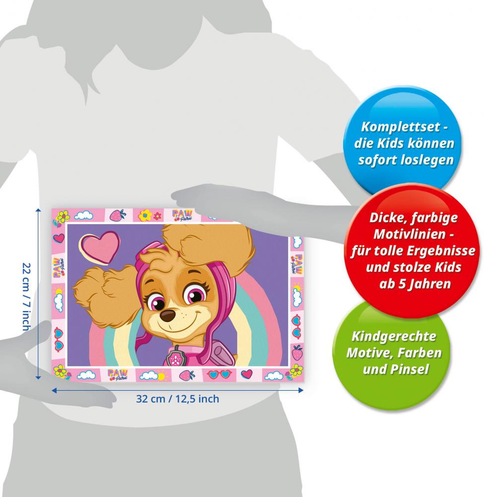 Ravensburger Malen nach Zahlen CREART Junior Skye & Liberty 12023167