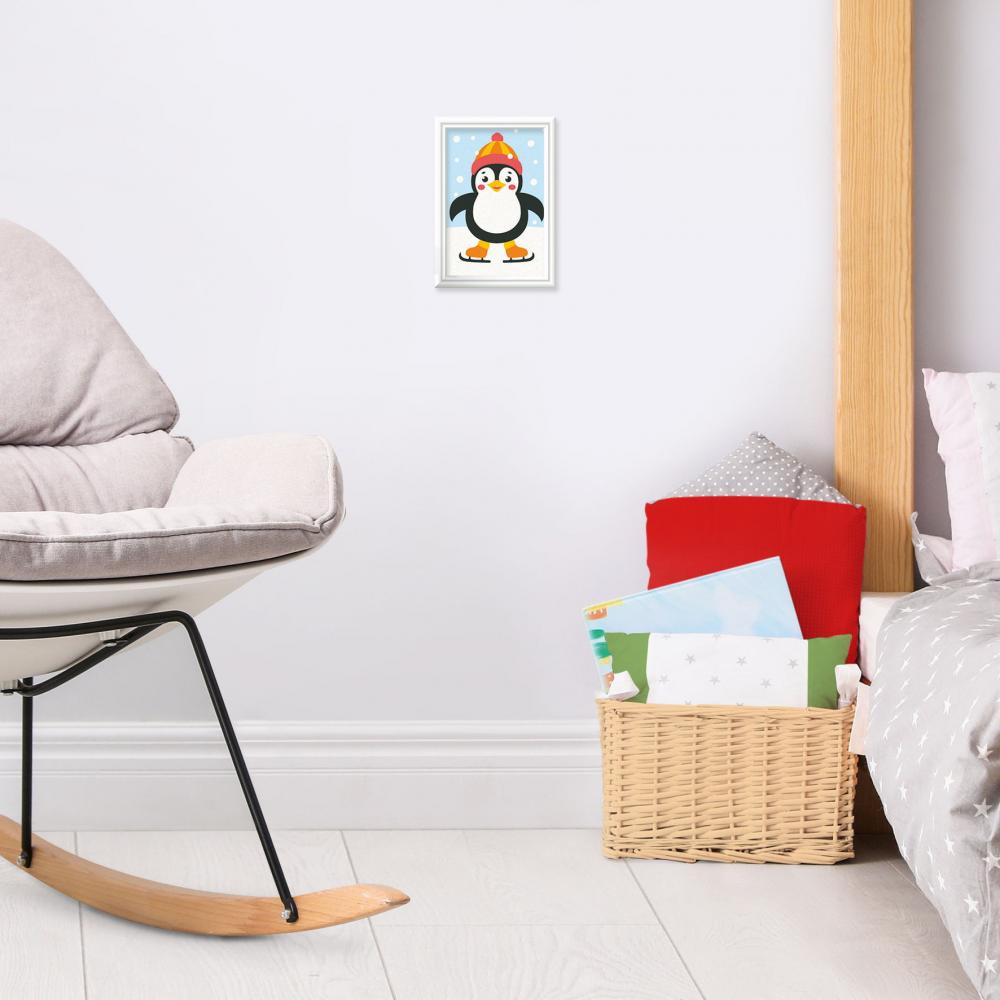 Ravensburger Malen nach Zahlen CREART Serie F Pinguin im Schnee 12023168 12023168