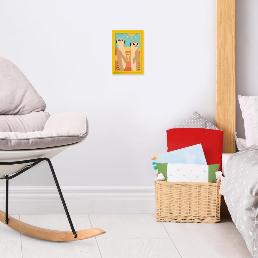 Ravensburger Malen nach Zahlen CREART Serie F Neugierige Erdmännchen 12023174 12023174