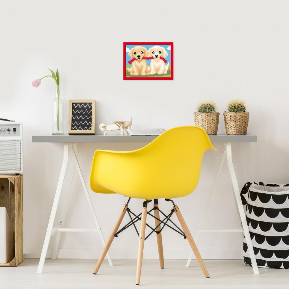 Ravensburger Malen nach Zahlen CREART Serie E Spielende Hunde 12023175 12023175