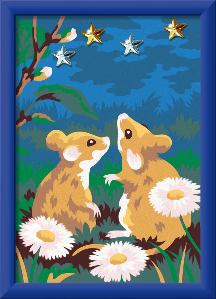 Ravensburger Malen nach Zahlen CREART Sonderserie E Sternenklare Mäusenacht 12023179 12023179