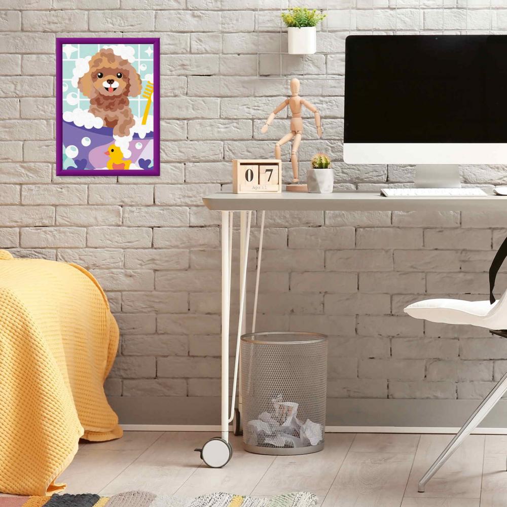 Ravensburger Malen nach Zahlen CREART Serie D Badender Pudel 12023181 12023181