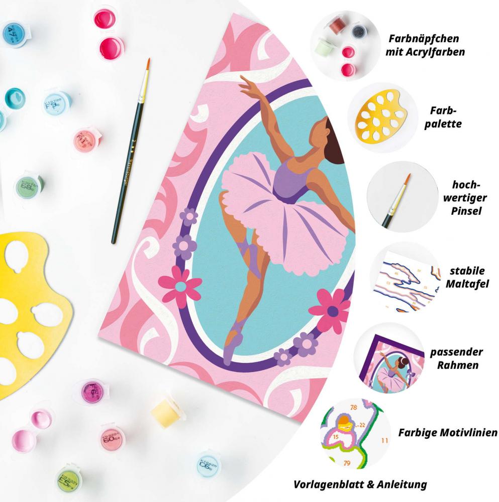 Ravensburger Malen nach Zahlen CREART Serie D Primaballerina 12023183 12023183