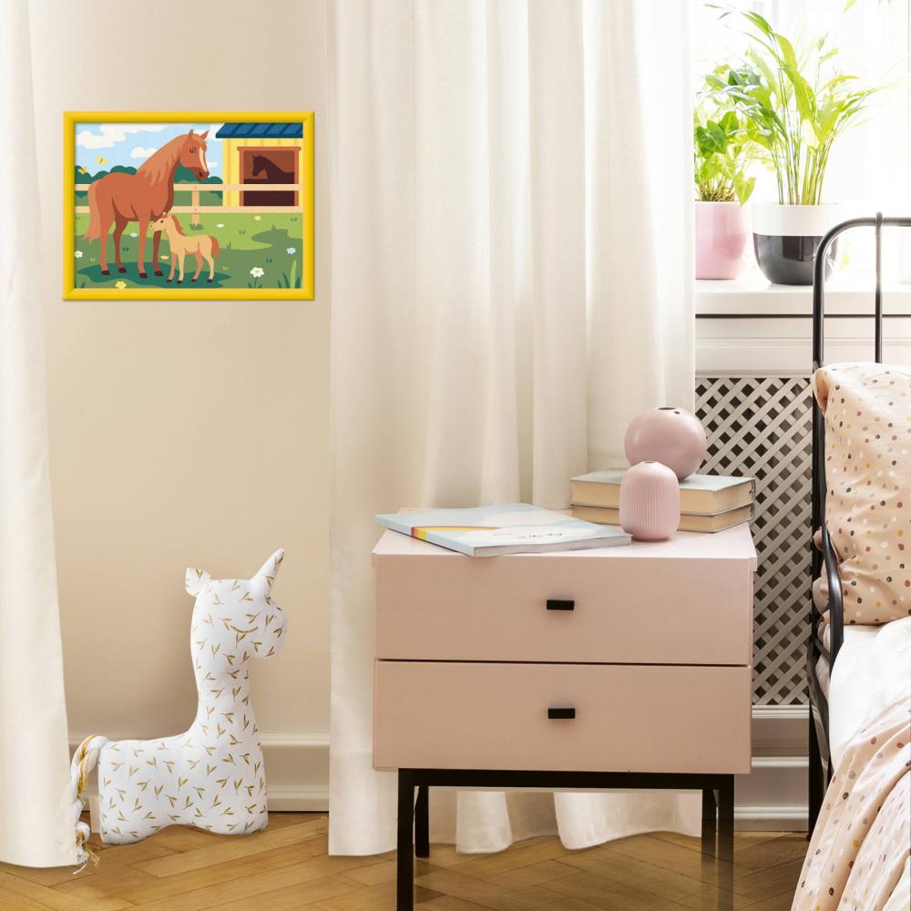 Ravensburger Malen nach Zahlen CREART Serie D Pferde Pferdemama und Fohlen 12023187 12023187