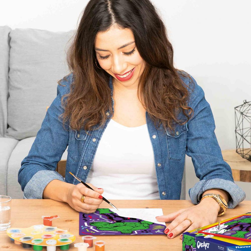 Ravensburger Malen nach Zahlen CREART Serie D Character Hulk Smash 12023189