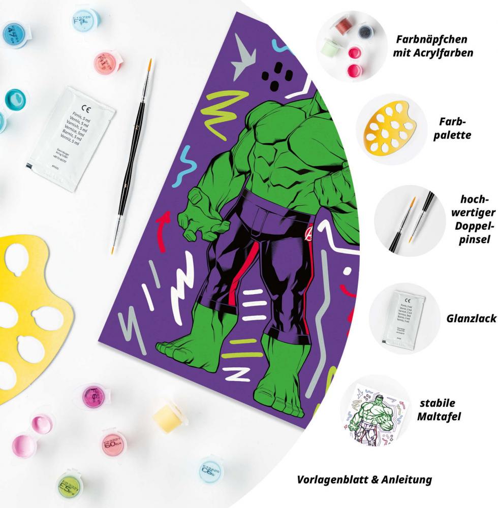 Ravensburger Malen nach Zahlen CREART Serie D Character Hulk Smash 12023189
