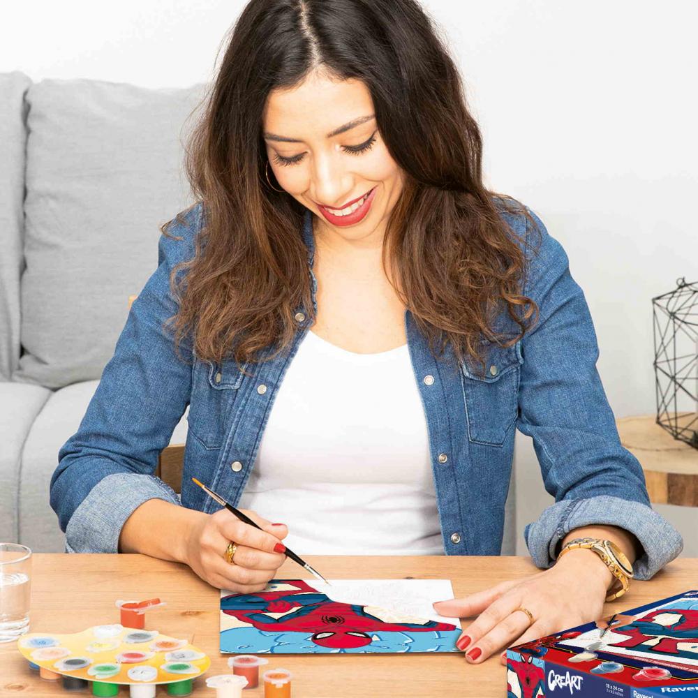 Ravensburger Malen nach Zahlen CREART Trend Serie D Marvel Held der Nachbarschaft 12023194