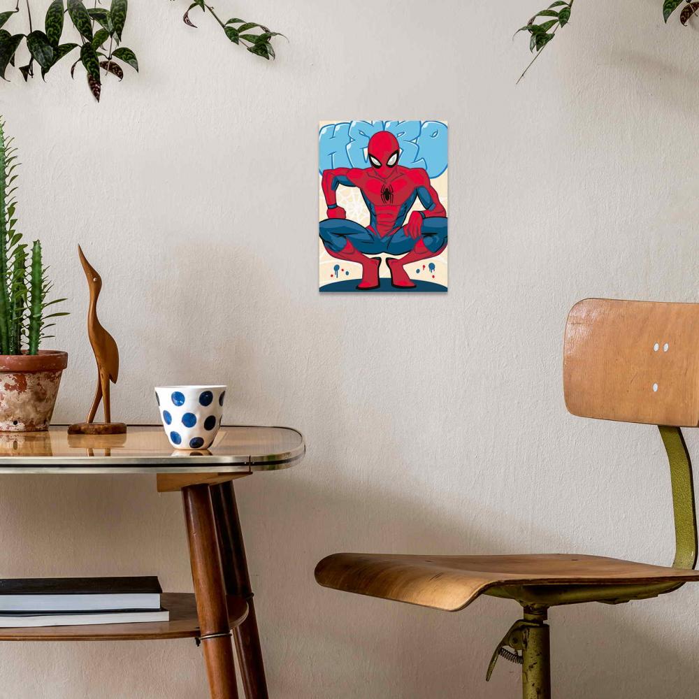 Ravensburger Malen nach Zahlen CREART Trend Serie D Marvel Held der Nachbarschaft 12023194