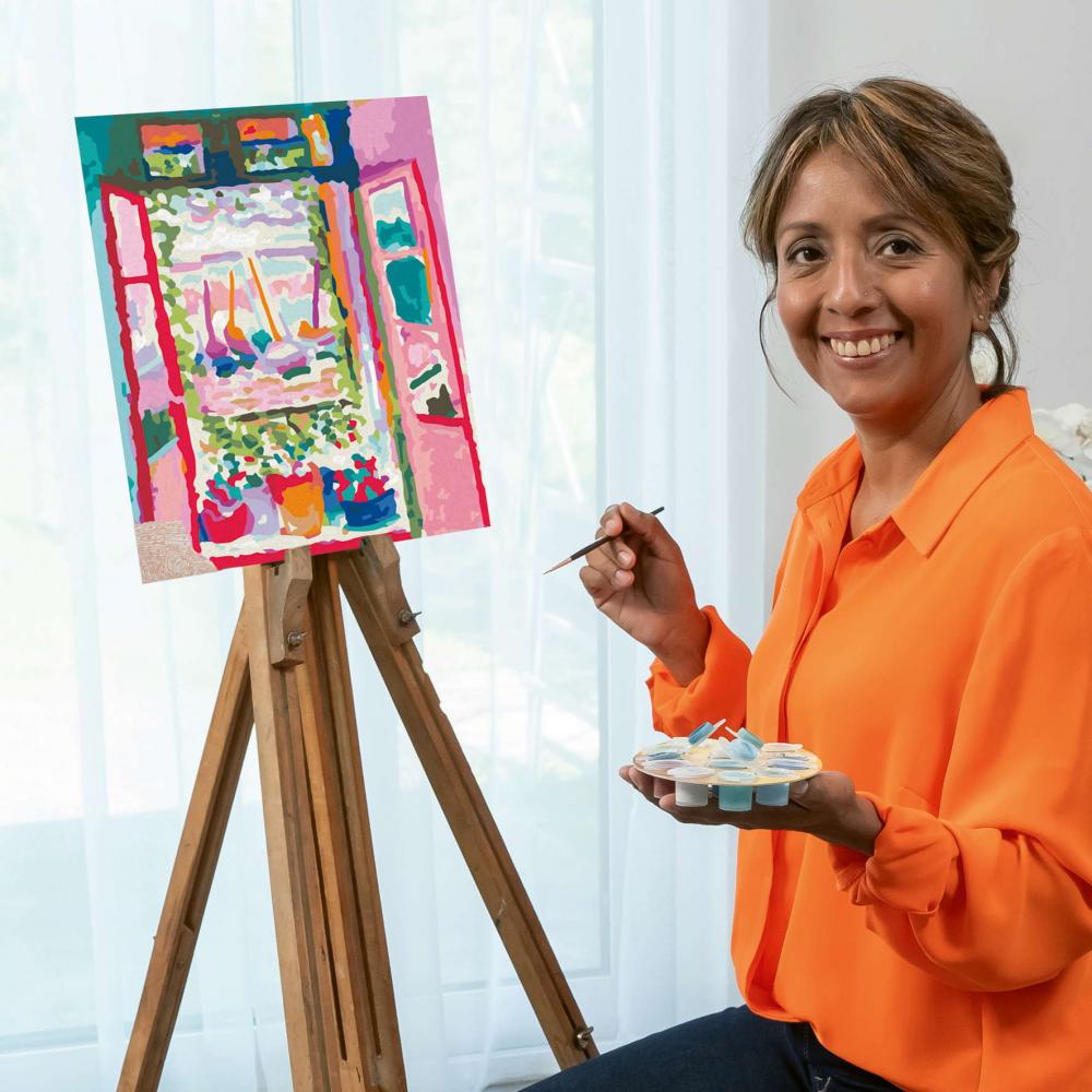 Ravensburger Malen nach Zahlen CREART Premium Serie B Henri Matisse Offenes Fenster 12023206