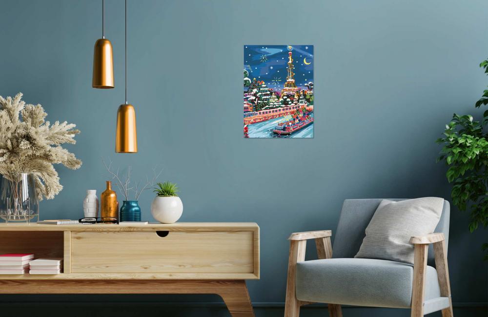 Ravensburger Malen nach Zahlen CREART Premium Serie B Adults Weihnachten in Paris 12023208 12023208