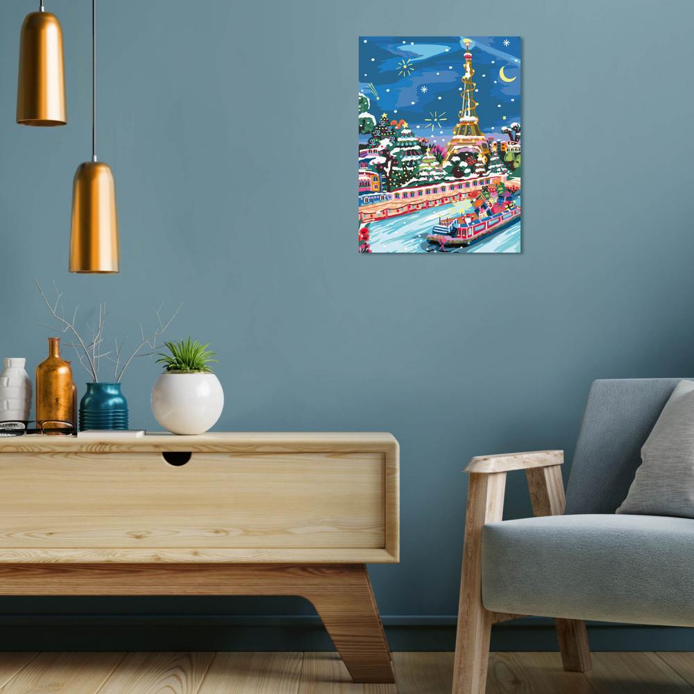 Ravensburger Malen nach Zahlen CREART Premium Serie B Adults Weihnachten in Paris 12023208 12023208