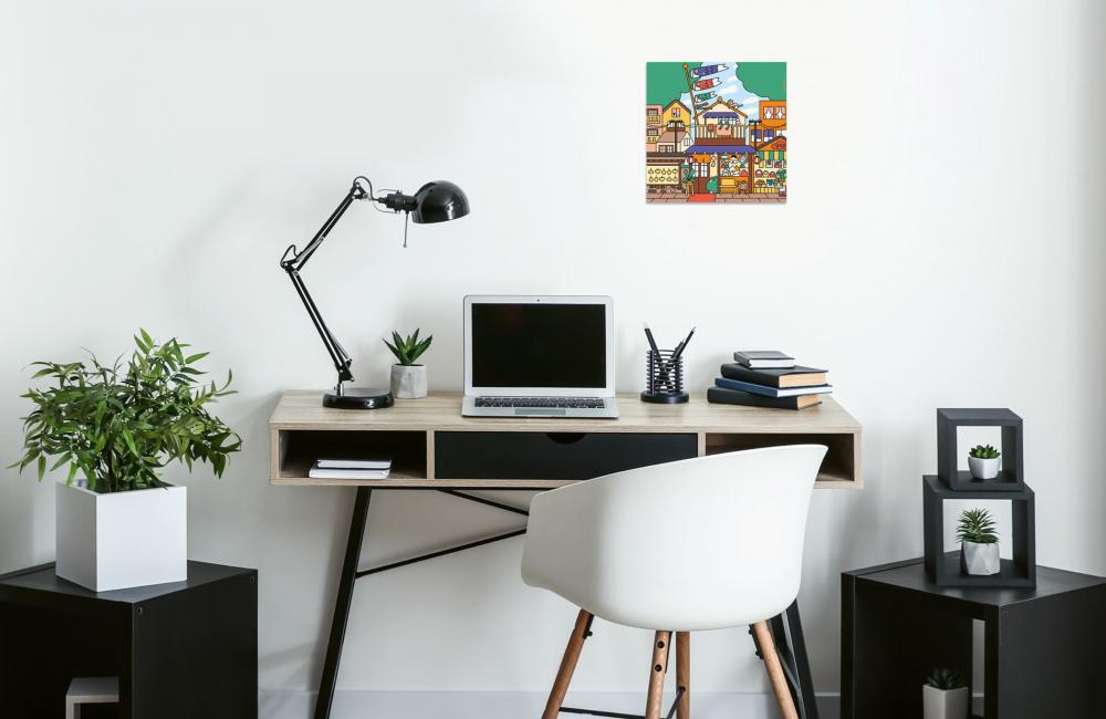 Ravensburger Malen nach Zahlen CREART Trend Serie Quadratisch Adults Trend Kawaii Straße 12023273