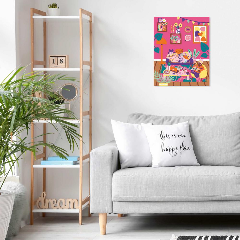 Ravensburger Malen nach Zahlen CREART Trend Serie C Pyjama Party 12023275