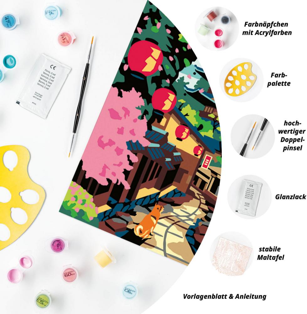 Ravensburger Malen nach Zahlen CREART Trend Serie C Japan 12023276