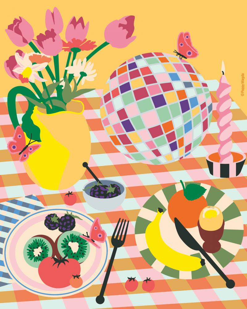 Ravensburger Malen nach Zahlen CREART Trend Serie C Disco Vibes 12023277