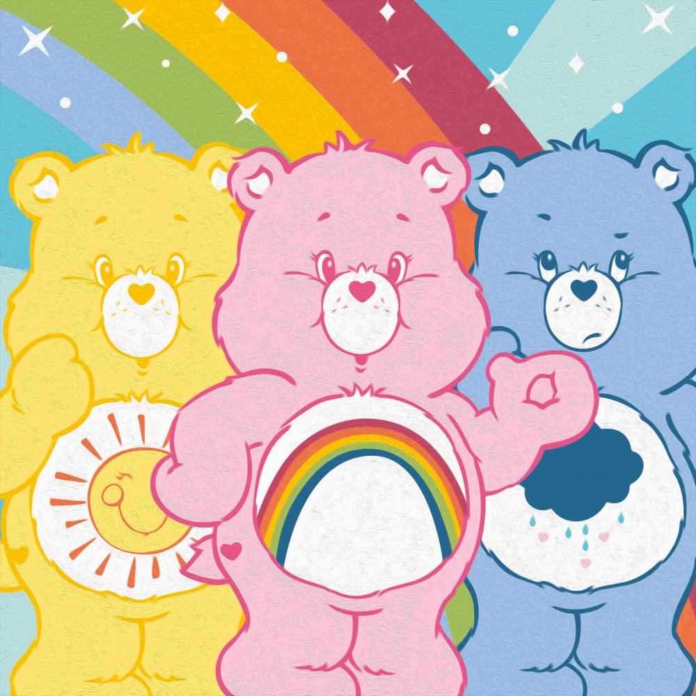 Ravensburger Malen nach Zahlen CREART Trend Serie Quadratisch Glücksbärchi-Momente 12023306