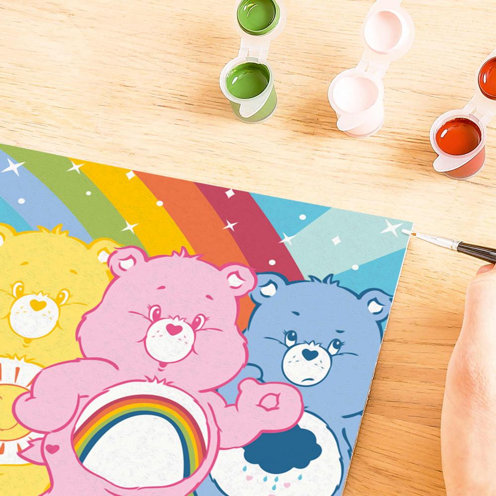 Ravensburger Malen nach Zahlen CREART Trend Serie Quadratisch Glücksbärchi-Momente 12023306