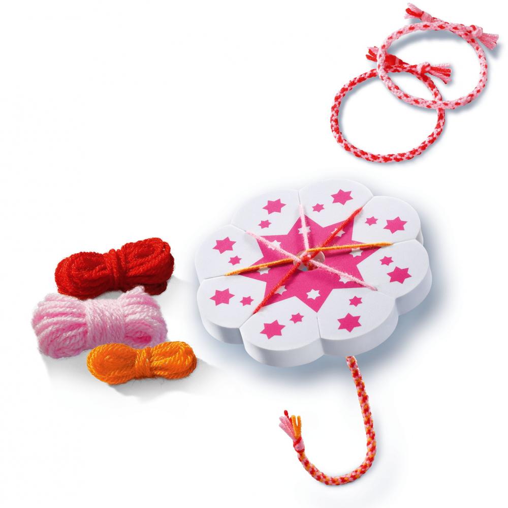 Ravensburger Creation kreative Grundtechniken Meine ersten Kumihimo Freundschaftsbändchen 12028007